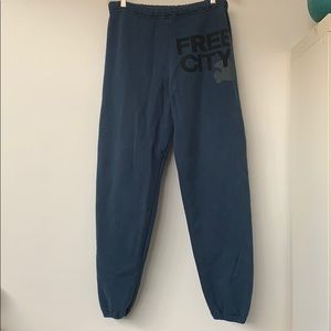 FREECITY Blue Sweatpants